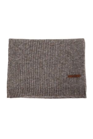 Moscow 35-07-Scarf 465-1 Dark taupe solid