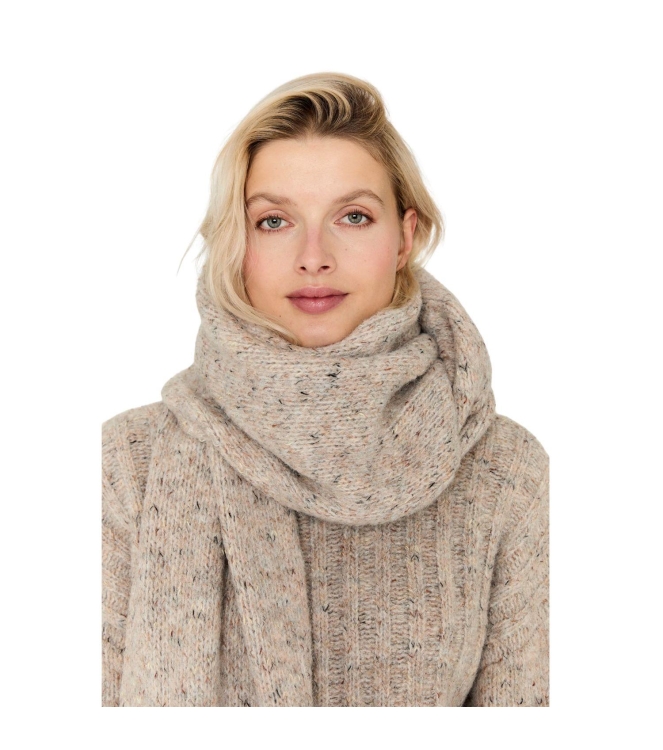Moscow 49-12-Scarf-2 460-2 Taupe dessin