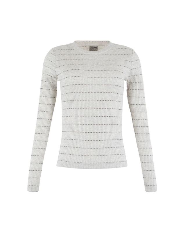 Moscow 54-04-Top 131-3 Light Grey mel stripe