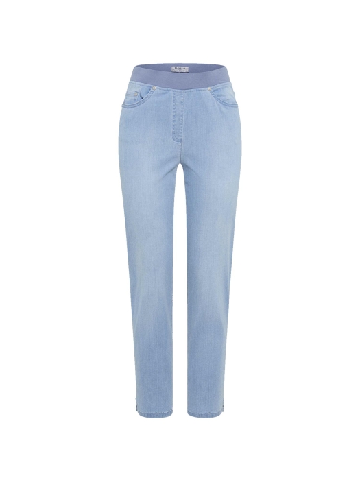 Raphaela by Brax PAMINA 6/8 DEKO 29 Bleached light blue slightused
