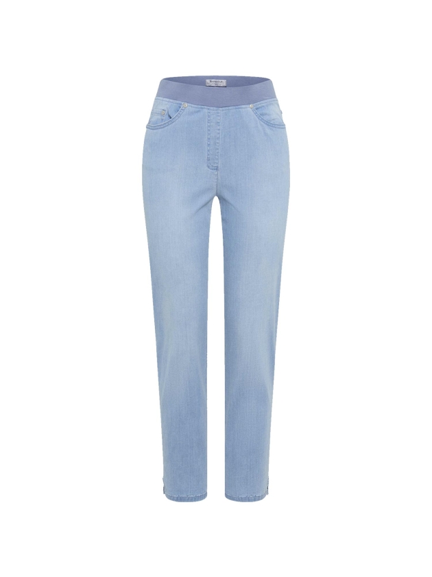 Raphaela by Brax PAMINA 6/8 DEKO 29 Bleached light blue slightused