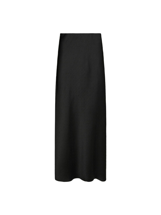 Neo Noir Viso heavy sateen bedaz skirt 100 Black