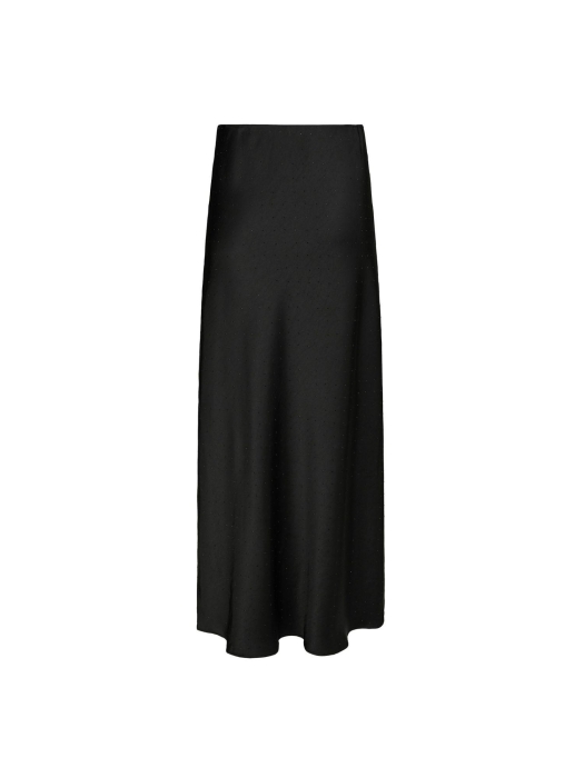 Neo Noir Viso heavy sateen bedaz skirt 100 Black