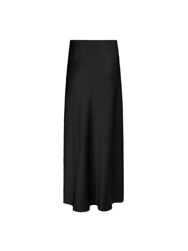 Neo Noir Viso heavy sateen bedaz skirt 100 Black
