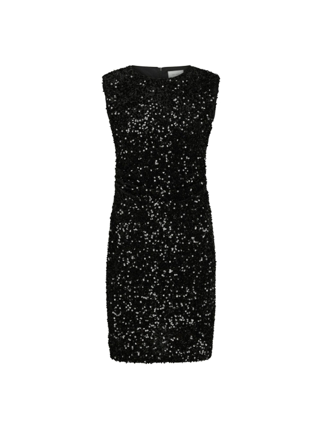 Neo Noir Fanya velvet sequins dress 100 Black
