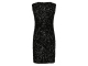 Neo Noir Fanya velvet sequins dress 100 Black