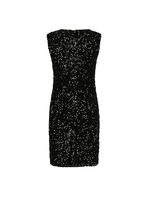 Neo Noir Fanya velvet sequins dress 100 Black