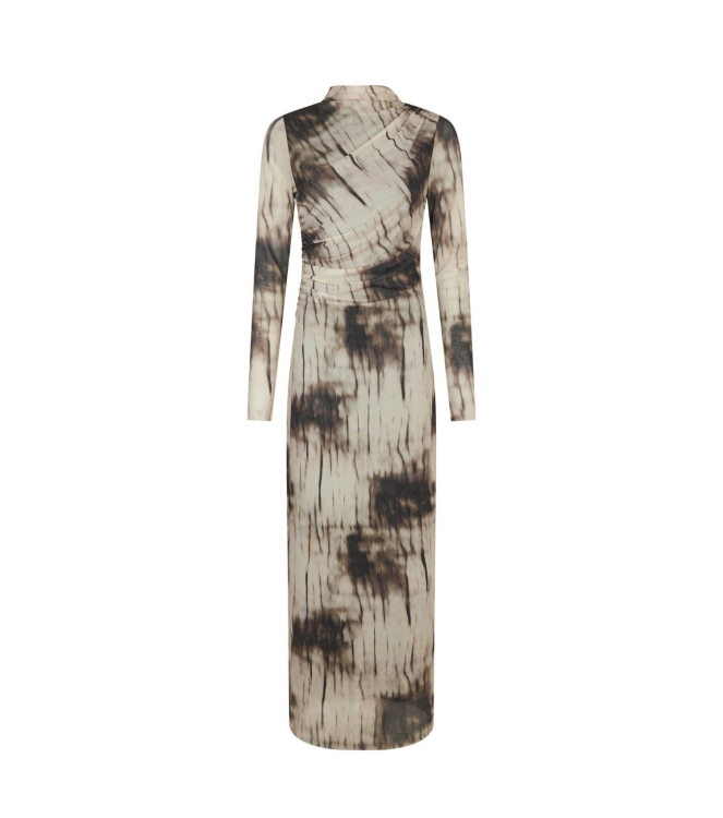 Neo Noir Onessa faded mesh dress 306 Dusty brown