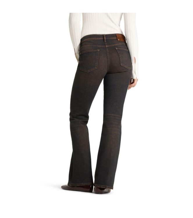 Cambio Paris flared 5430 Cross brown overdyed