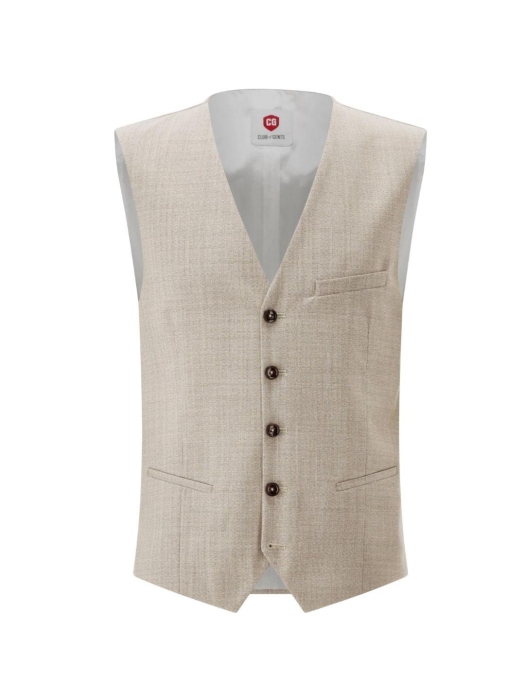 CG-Club of gents Weste/Waistcoat CG Plum-N 71 Hellbraun