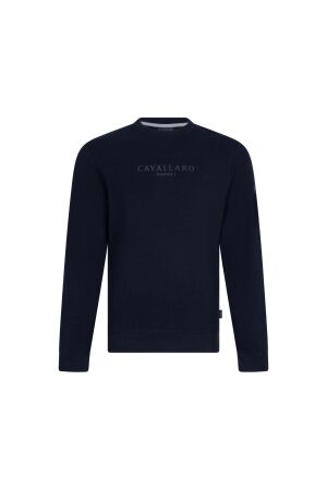 Cavallaro Sanago R Neck Sweat 699000 Dark blue