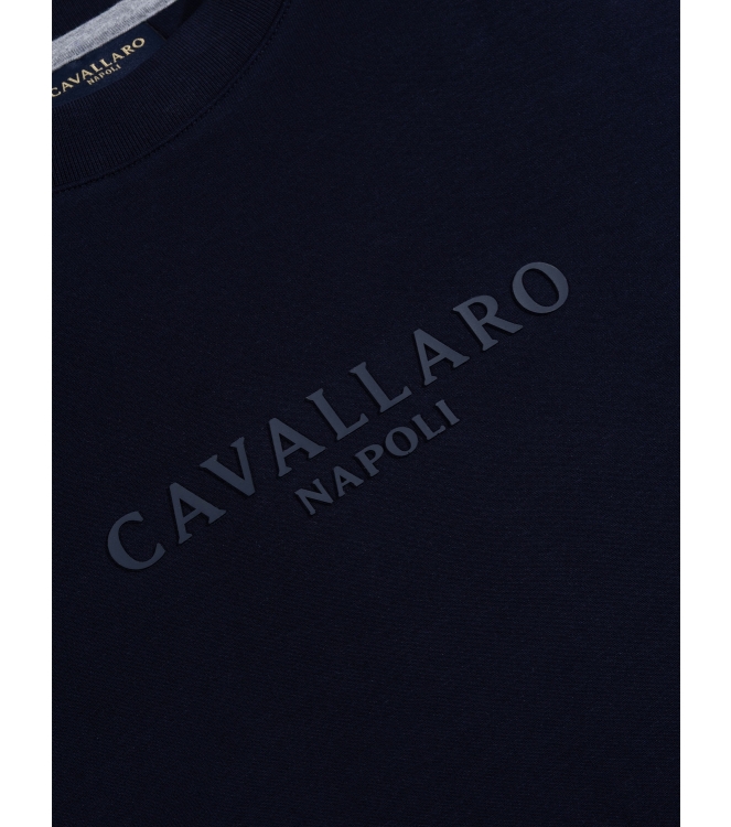 Cavallaro Sanago R Neck Sweat 699000 Dark blue