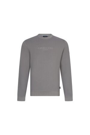 Cavallaro Sanago R Neck Sweat 960000 Faded grey