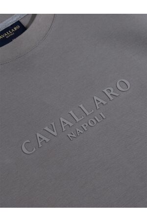 Cavallaro Sanago R Neck Sweat 960000 Faded grey