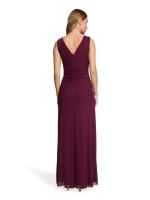 Vera Mont Kleid Lang ohne Arm 6179 Strong aubergine