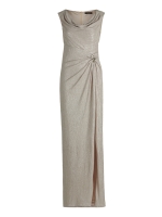 Vera Mont Kleid Lang ohne Arm 1895 Cream/silver