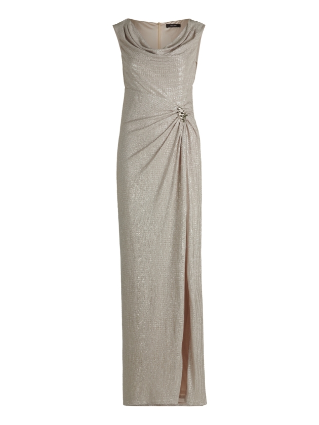 Vera Mont Kleid Lang ohne Arm 1895 Cream/silver