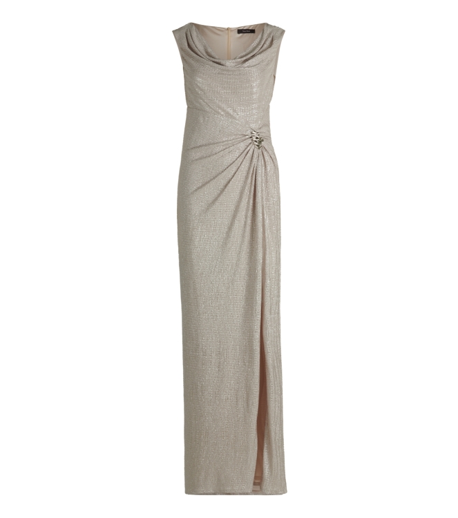 Vera Mont Kleid Lang ohne Arm 1895 Cream/silver