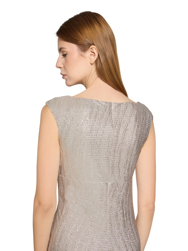 Vera Mont Kleid Lang ohne Arm 1895 Cream/silver