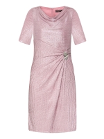 Vera Mont Kleid Kurz 1/2 Arm 4899 Rose/silver