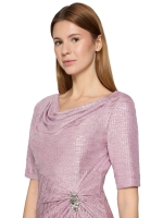Vera Mont Kleid Kurz 1/2 Arm 4899 Rose/silver