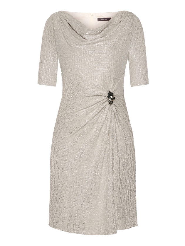 Vera Mont Kleid Kurz 1/2 Arm 1895 Cream/silver