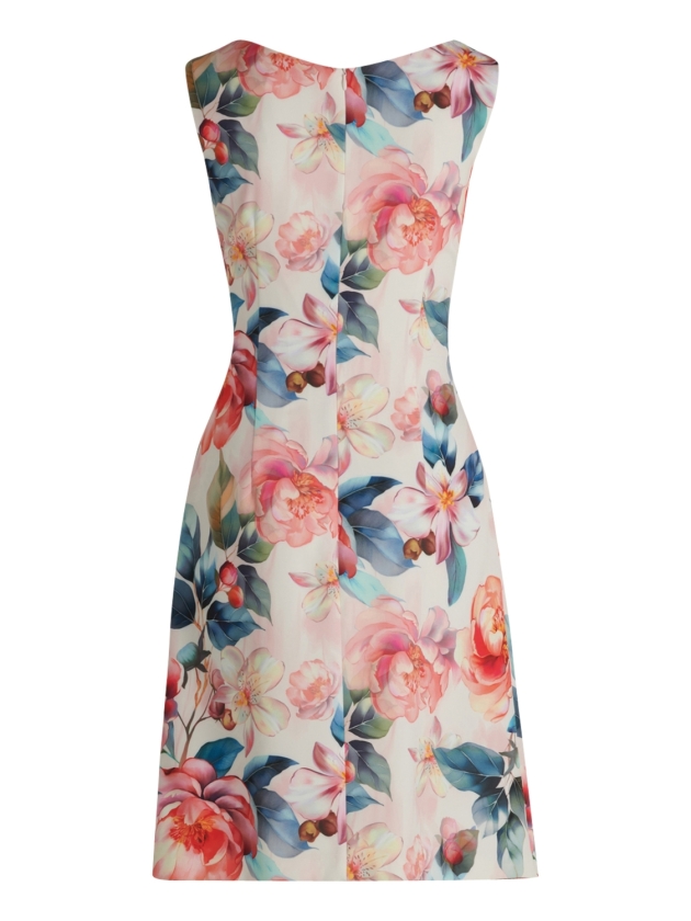 Vera Mont Kleid Kurz ohne Arm 4836 Rose/red