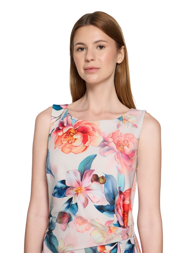 Vera Mont Kleid Kurz ohne Arm 4836 Rose/red