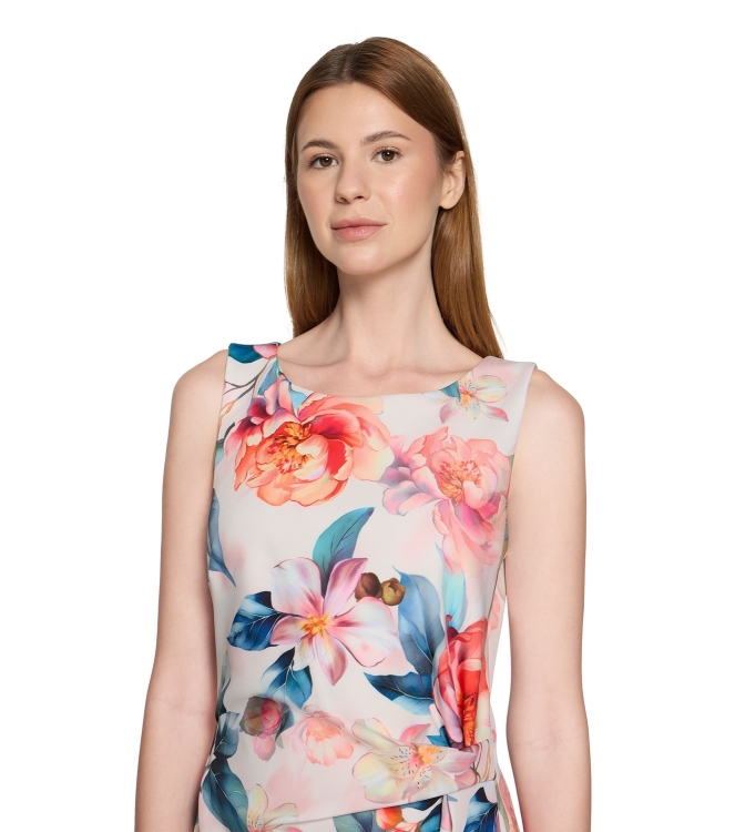 Vera Mont Kleid Kurz ohne Arm 4836 Rose/red