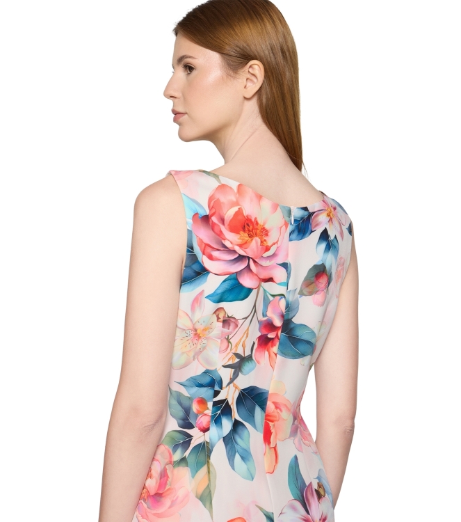 Vera Mont Kleid Kurz ohne Arm 4836 Rose/red