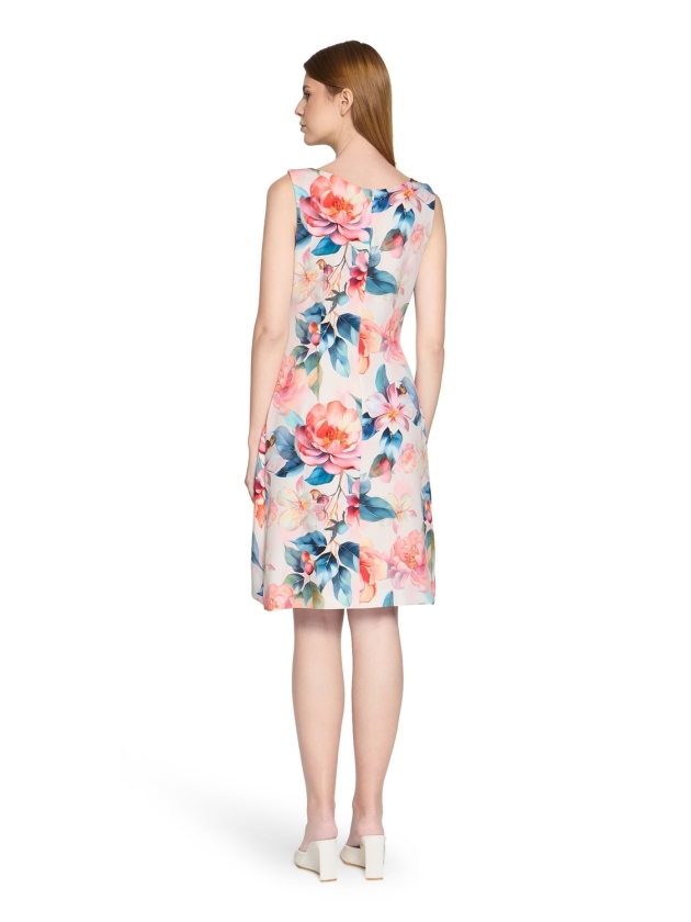 Vera Mont Kleid Kurz ohne Arm 4836 Rose/red