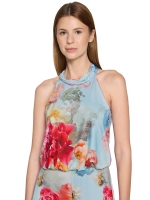 Vera Mont Overall Lang ohne Arm 8842 Blue/rose