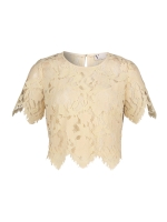 Vera Mont Bluse Kurz 3/4 Arm 1085 Champagne sorbet