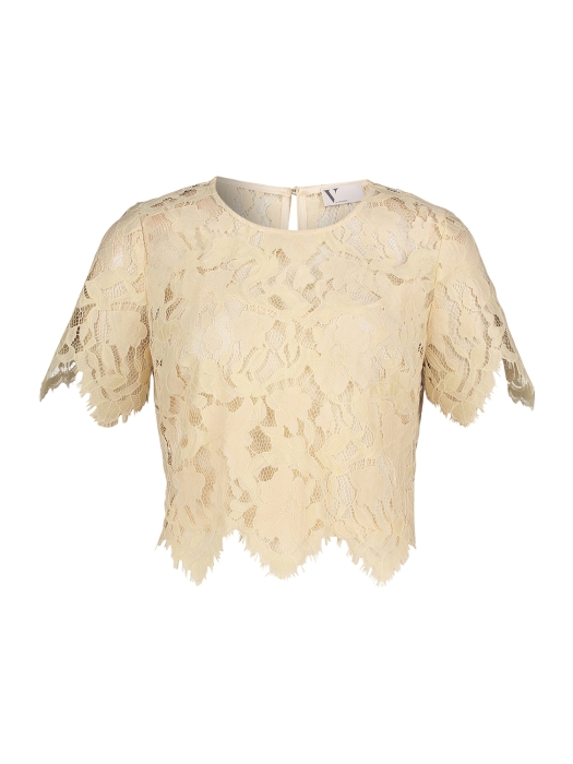 Vera Mont Bluse Kurz 3/4 Arm 1085 Champagne sorbet