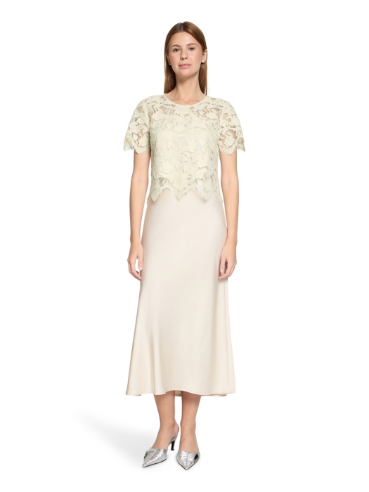 Vera Mont Bluse Kurz 3/4 Arm 1085 Champagne sorbet