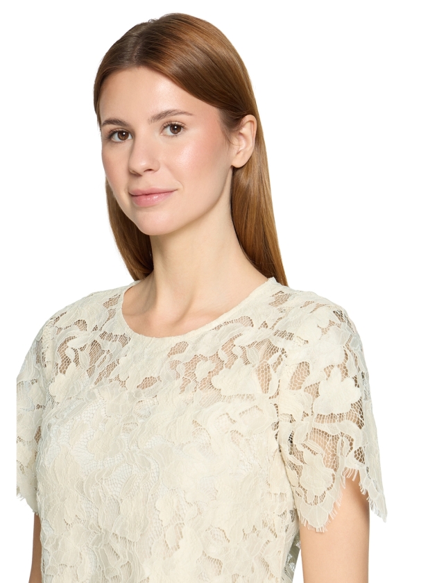 Vera Mont Bluse Kurz 3/4 Arm 1085 Champagne sorbet