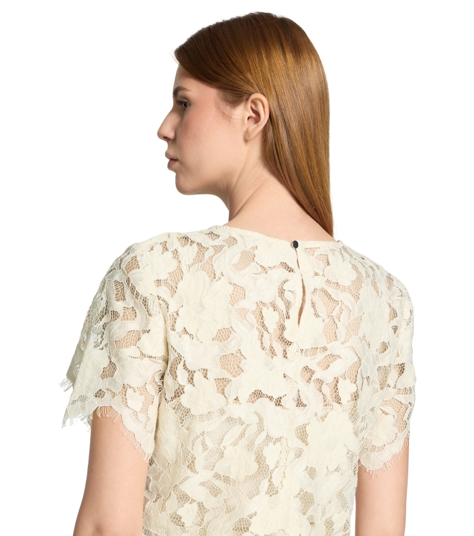 Vera Mont Bluse Kurz 3/4 Arm 1085 Champagne sorbet