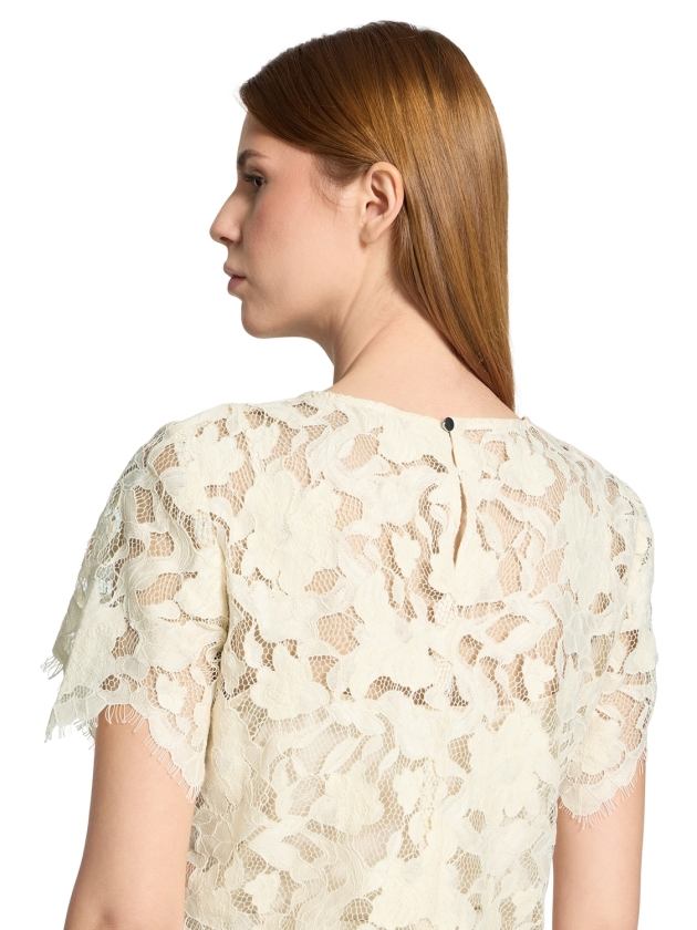 Vera Mont Bluse Kurz 3/4 Arm 1085 Champagne sorbet