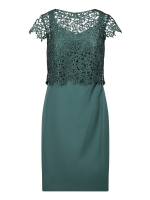 Vera Mont Kleid Kurz 3/4 Arm 5609 Dark emerald