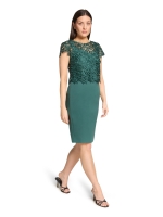 Vera Mont Kleid Kurz 3/4 Arm 5609 Dark emerald
