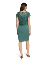 Vera Mont Kleid Kurz 3/4 Arm 5609 Dark emerald