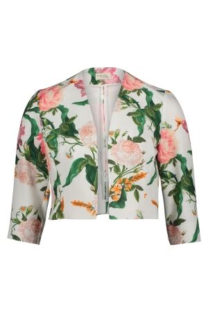 Vera Mont Blazerjacke Kurz 3/4 Arm 1845 Cream/rose