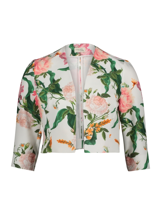 Vera Mont Blazerjacke Kurz 3/4 Arm 1845 Cream/rose