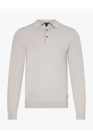 Cavallaro Milacio Long Sleeve Polo 1890000 Dark kit