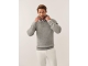 Cavallaro Corsico Melange Half Zip Pullover 950000 Mid grey