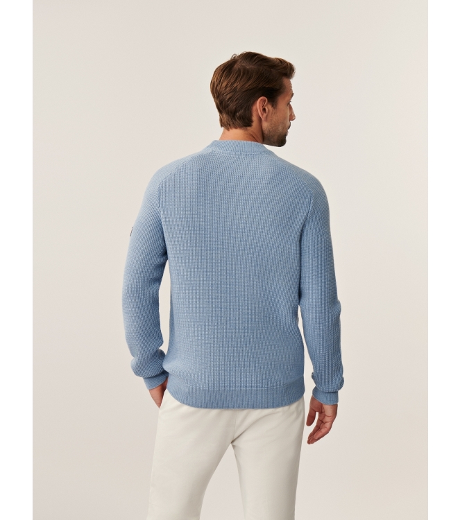 Cavallaro Sagio Round Neck Pullover 600000 Light blue