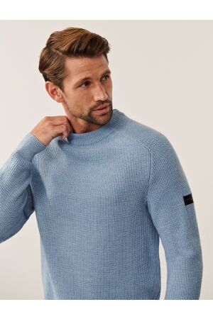Cavallaro Sagio Round Neck Pullover 600000 Light blue
