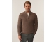 Cavallaro Sagio Half Zip Pullover 84000 Taupe