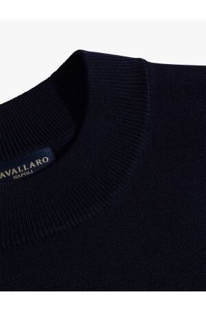 Cavallaro Milacio Turtle Neck Pullover 699000 Dark blue