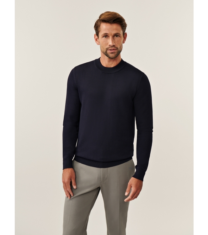 Cavallaro Milacio Turtle Neck Pullover 699000 Dark blue